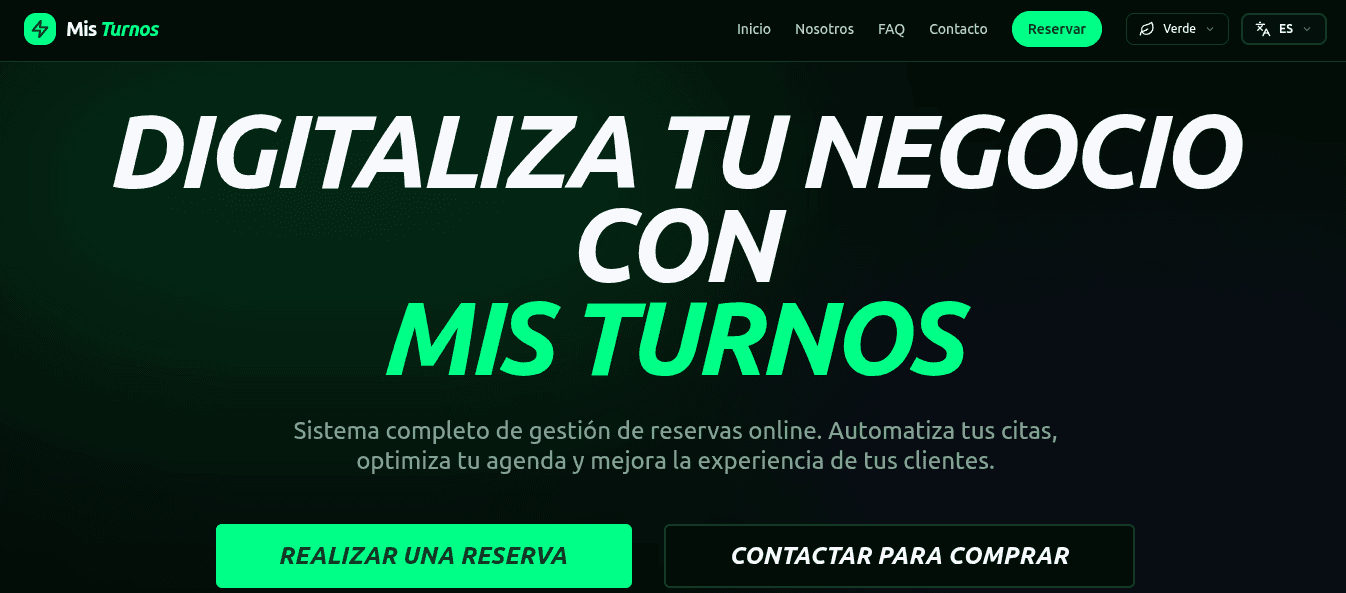 Tu Sistema Propietario de Reservas: Sin Comisiones, Rápido y 100% Autogestionable
