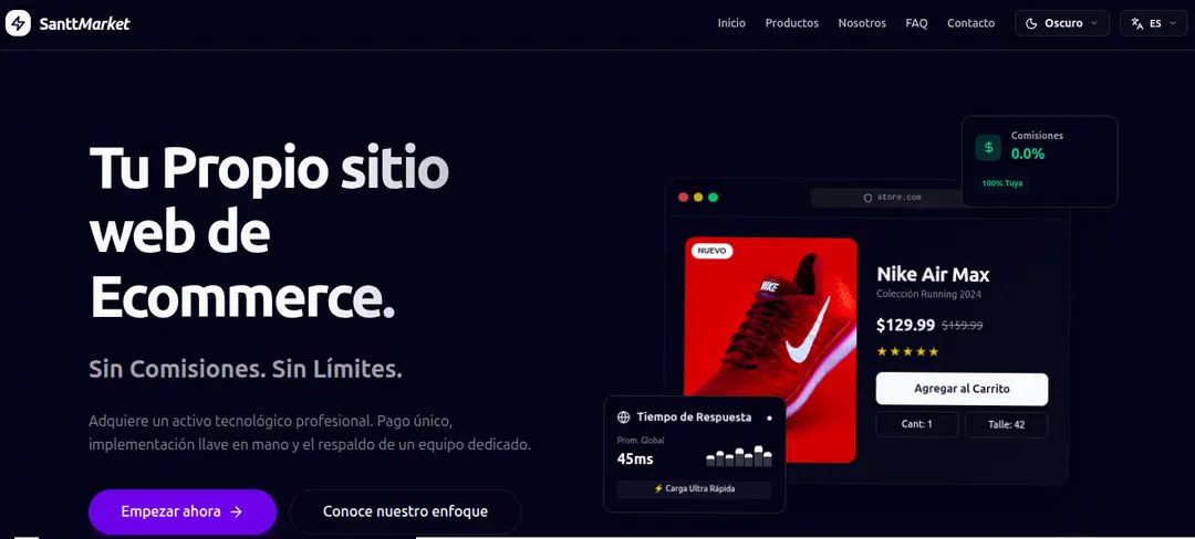 Marketplace — Motor de Comercio Electrónico Full Stack de Alto Rendimiento