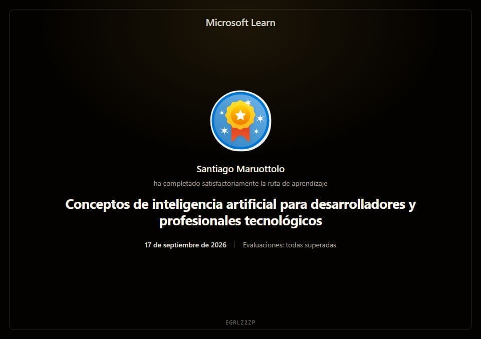 Conceptos de inteligencia artificial para desarrolladores y profesionales tecnológicos