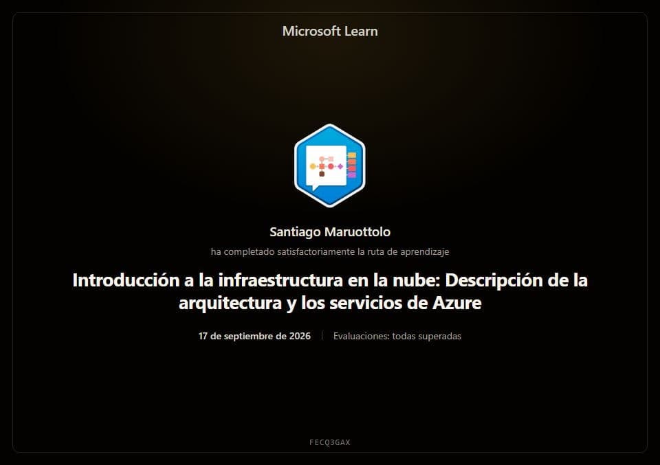 Introducción a la infraestructura en la nube: arquitectura y servicios de Azure