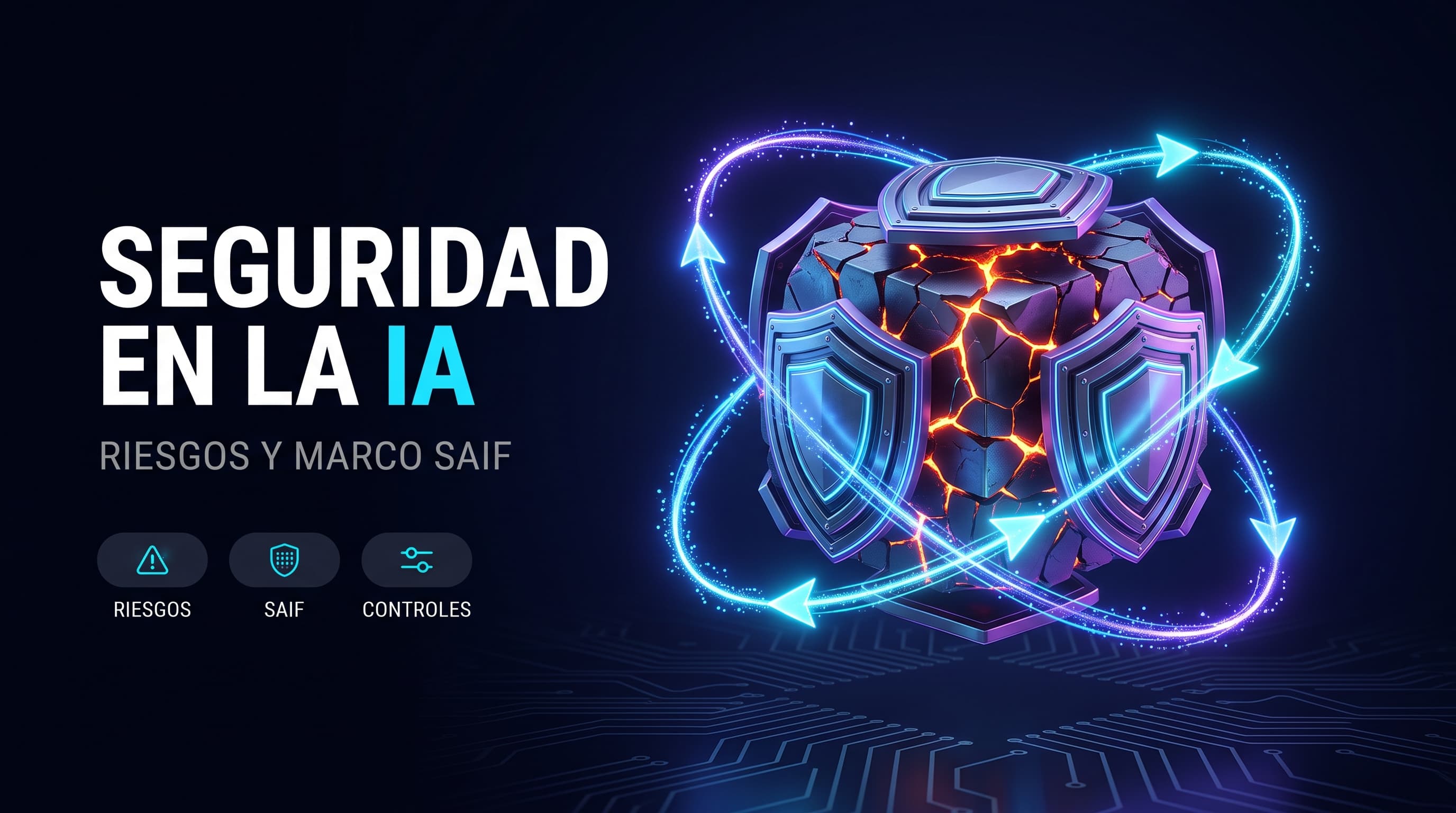 Seguridad en el mundo de la IA: los riesgos reales, los cuatro componentes y el marco SAIF